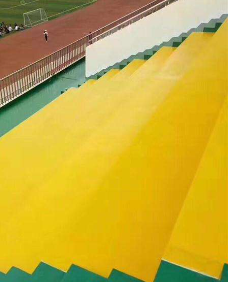 阜康球场台阶翻新修补改造